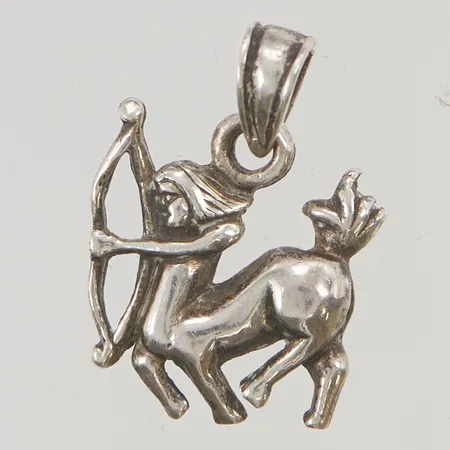 Hänge skytte 21mm silver  Vikt: 2,6 g