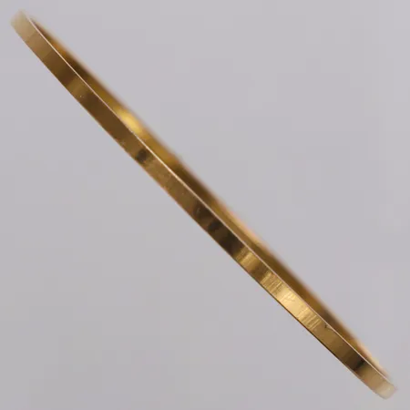 Armring ca 60x62mm, bredd 2mm, 22K  Vikt: 10,1 g