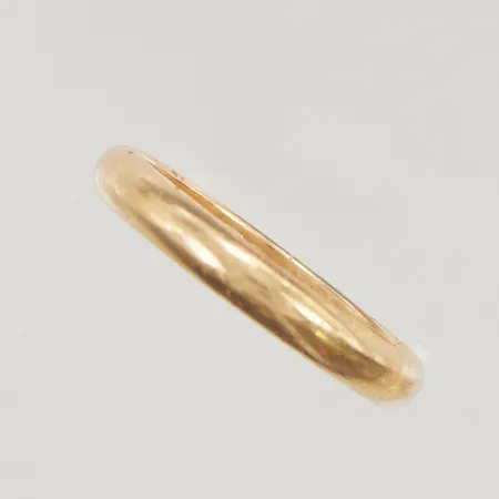 Ring stl:17¾ gravyr, 18K, 2,7g.