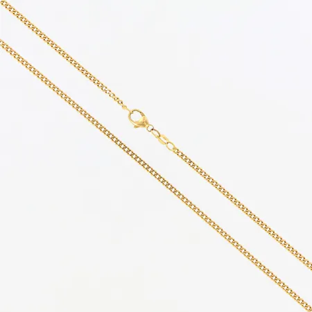 Kedja Pansar ca 51cm, bredd ca 2mm, Balestra, 18K Vikt: 10,7 g