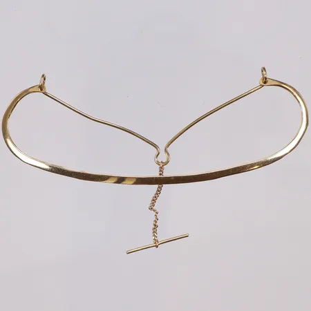 Slipshållare bredd 9,5cm 18K Vikt: 6,4 g