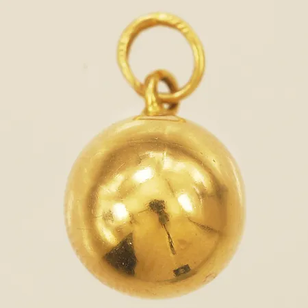 Hänge boll Ø11m, 18K  Vikt: 1,6 g