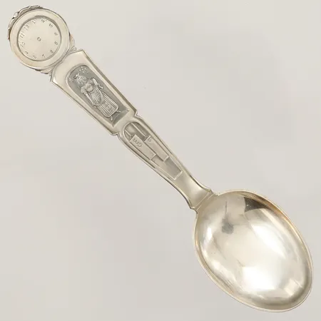 Dopsked, längd ca 14,5cm Silver 830/1000  Vikt: 28,5 g