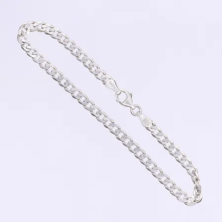 Armband pansar 18cm bredd 3mm silver 925/1000  Vikt: 3,4 g