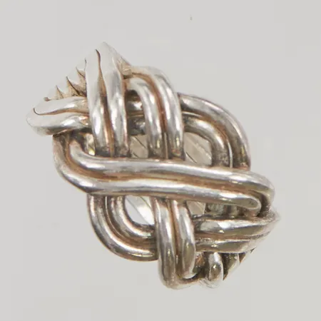 Pusselring stl:18 bredd 15mm 925/1000 Silver 10,0g.