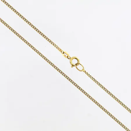 Kedja Pansar 49cm bredd:2mm, 18K  Vikt: 5,3 g
