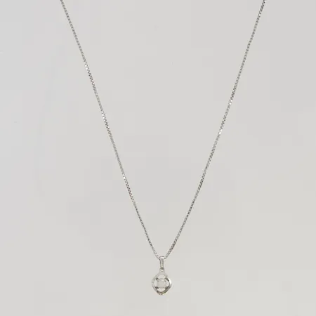 Kedja med hänge 36cm 925/1000 Silver 3,1g.