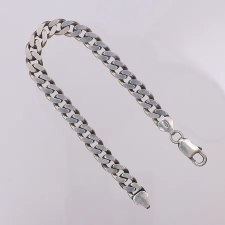 Armband Pansar 19cm bredd 6mm, Guldfynd, 925/1000 silver Vikt: 17,2 g