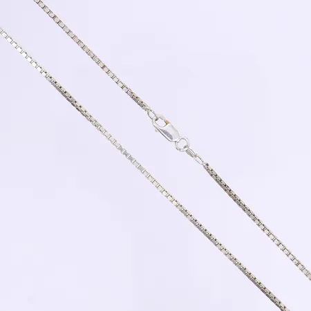 Halskedja Venezia 50cm, bredd 1,5mm, silver 925/1000 Vikt: 8,5 g
