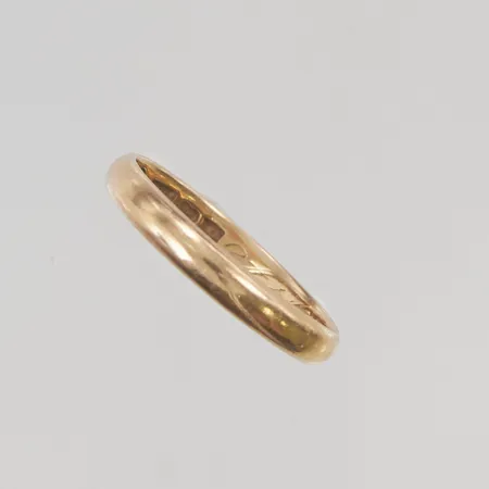 Ring skev/gravyr 18K 4,0g.