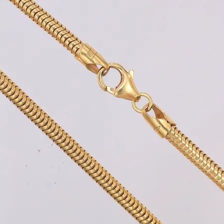 Kedja Ormlänk längd 45cm bredd 3,2mm, FBM, 18K Vikt: 26 g