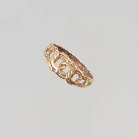 Ring Bismarck stl:18¾ bredd 8mm 18K 2,6g.