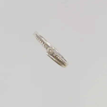 Ring stl:17¼ vita stenar 925/1000 Silver 1,8g.