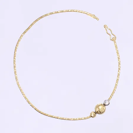 Armring defekt 18K  Vikt: 1,9 g