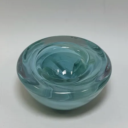  Ljuslykta Atoll av Anna Ehrner för Kosta Boda höjd ca 6cm Ø11,5cm 