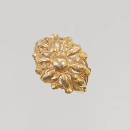Ring stl:17¼ bredd 15mm defekt 18K 3,1g.