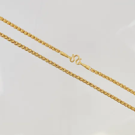 Kedja Thai 70cm bredd 4,6mm 18K 45,6g.