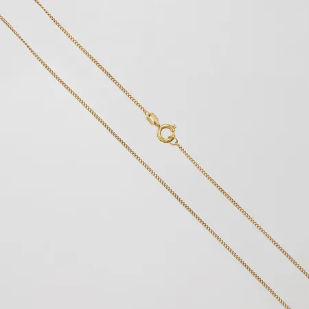 Kedja Pansar längd: 38,2cm, bredd: 1,1mm, 18K Vikt: 2 g