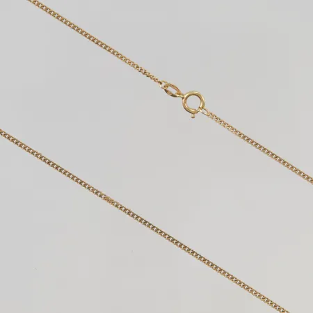 Kedja pansar 60cm bredd 1,6mm 18K 5,4g.