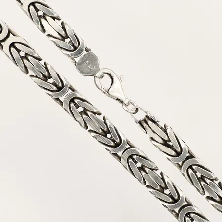 Kedja Kejsarlänk längd 56cm, bredd8,6mm, 925/1000 silver  Vikt: 199 g
