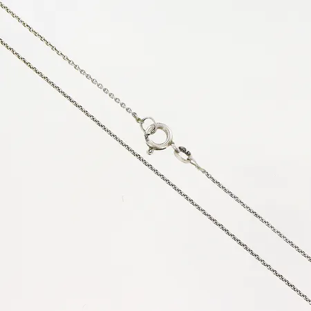 Kedja Ankar längd 41,5cm, bredd 1mm, knut,  silver 830/1000 Vikt: 1,6 g