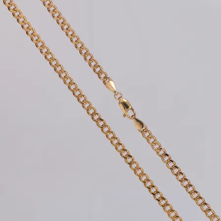 Kedja Pansar längd 48cm bredd 3,6mm GHA 9K Vikt: 5,3 g