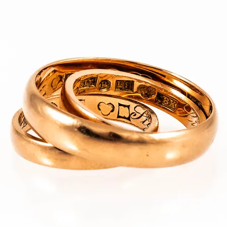 Graverat guld 18K 9,1g. 