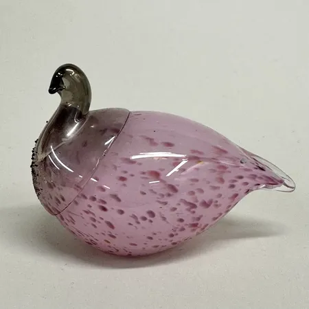 Figurin fågel Meri Lasi, längd ca 11cm, höjd ca 7,5cm