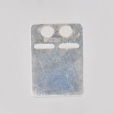 Hänge id-bricka22x16mm, gravyr 925/1000 silver Vikt: 1,6 g