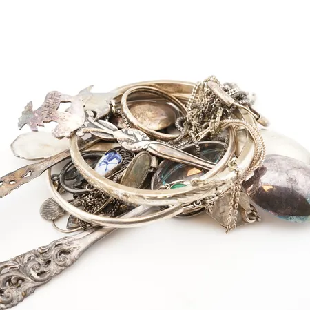 Diverse siver, 830/925 Vikt: 139 g