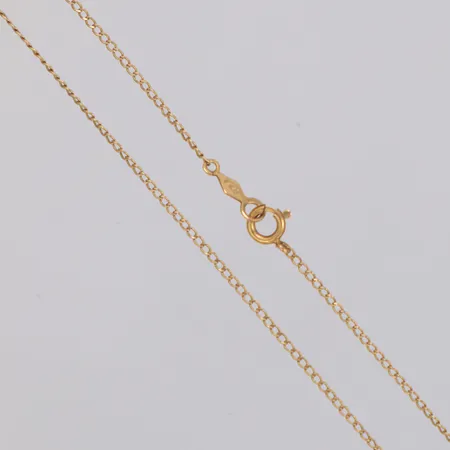 Kedja, Pansar längd 46cm, bredd 0,6mm, 14K Vikt: 1 g