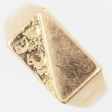 Klackring stl: ca 19¾ bredd: ca 3-9mm 14K Vikt: 2,8 g