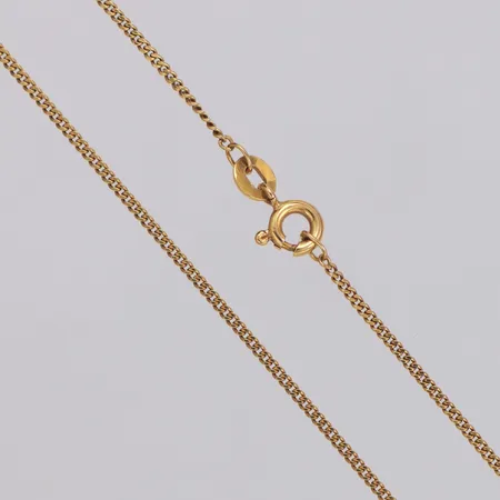 Kedja Pansar längd 38,5mm bredd 1,2mm 18K  Vikt: 2,6 g