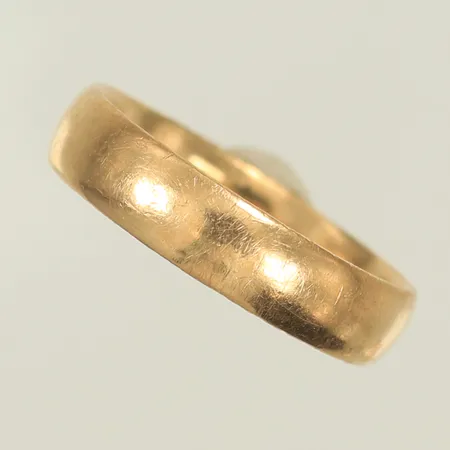 Ring stl 18½ bredd 5mm, 18K 4,5g