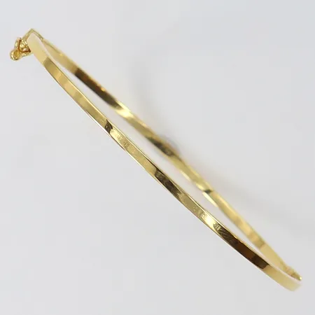 Armring Ø60mm, bredd 2mm 18K  Vikt: 3,3 g