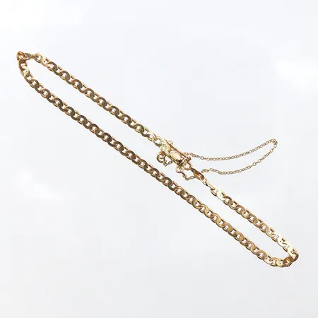 Armband längd:17,6cm bredd:2,2mm 18K Vikt: 3 g