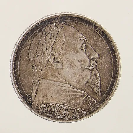 Mynt 2 kronor 1932 Ø31mm Gustaf V Sveriges konung Trehundraårs minne av Konung Gustaf II Adolfs död vid Lützen 6 nov 1632 silver 800/1000 Vikt: 15 g