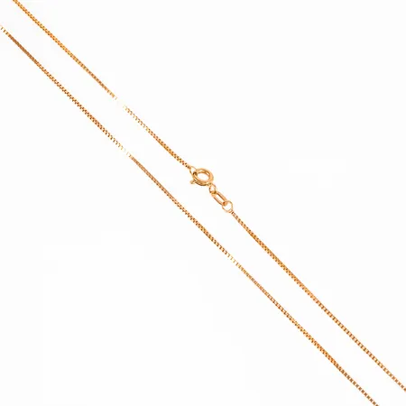 Kedja Guldfynd Venezia 42cm bredd 0,8mm 9K 1,7g.