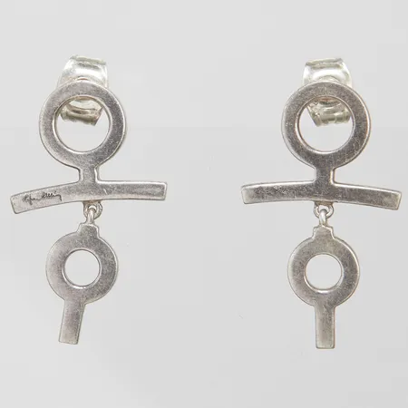 Örhängen Efva Attling "Little Feminine", stift, längd 26mm, bredd 15mm, 925/1000 silver Vikt: 4,2g Vikt: 4,2 g