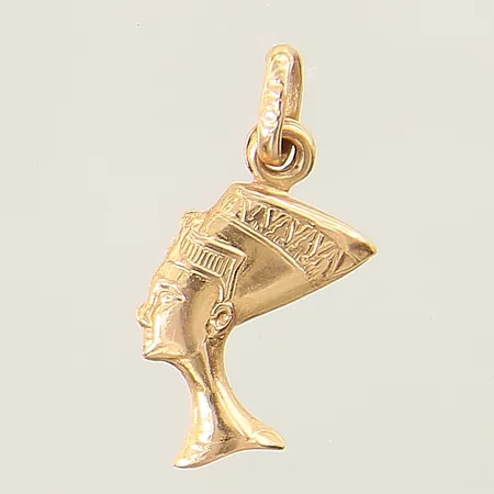 Hänge Nefertiti 20x 1,9mm 18K  Vikt: 0,8 g