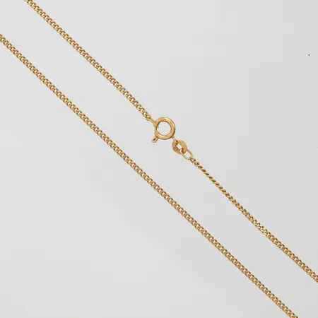 Kedja Pansar längd 41cm, bredd 2mm, importstämpel, 18K Vikt: 4,6g Vikt: 4,6 g