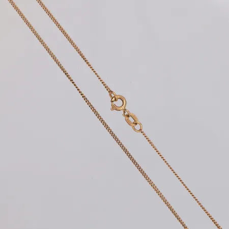 Kedja Pansar längd 40cm, bredd 1,1mm, Guldfynd 18K Vikt: 2,5 g