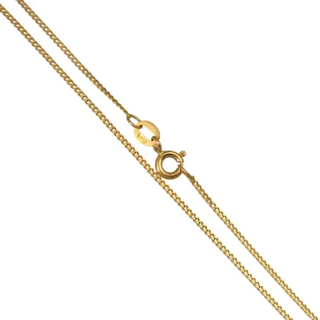 Halskedja Pansar, 18K guld, Svedbom & Co AB (SCO), längd 43,0 cm, bredd 1,1 mm, fint skick Vikt: 2,5 g