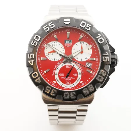 Herrur Tag Heuer Formula 1, ref CAH1112, quartz, ca 41mm, innermått ca 18cm, inga tillbehör
