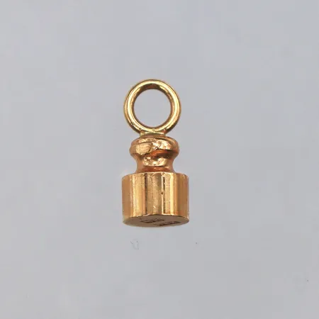Hänge, 9,9mm, 18K Vikt: 1 g