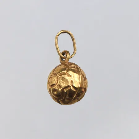Hänge fotboll, 14mm, 18K Vikt: 0,5 g