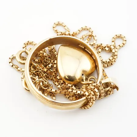 Diverse guld, 18k Vikt: 11,9 g
