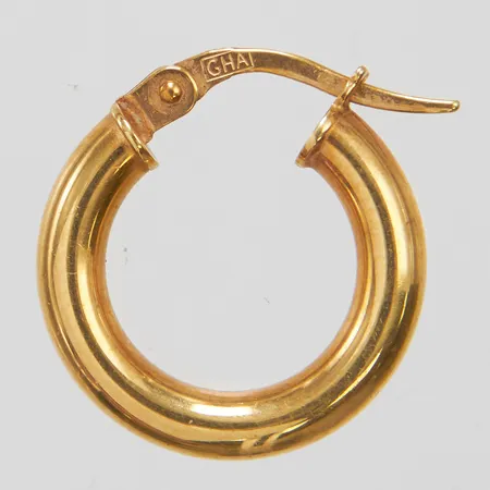 Udda örhänge Ø 17mm, 18K Vikt: 0,8 g