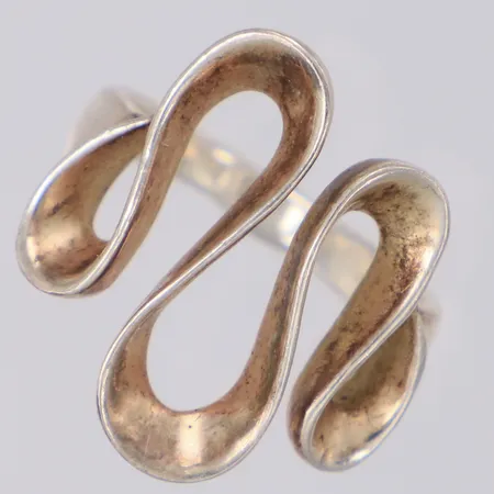 Ring stl 18 bredd 21,8mm GHA silver 925/1000 Vikt: 5,6 g