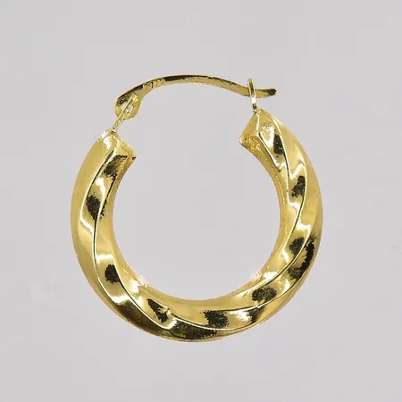 Udda örhänge Ø 18mm 18K Vikt: 0,3 g